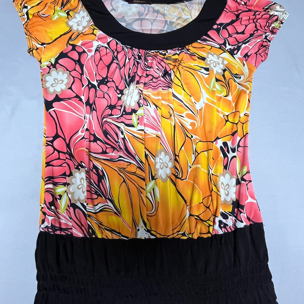 Julie Floral Multicolor Women's Top‎